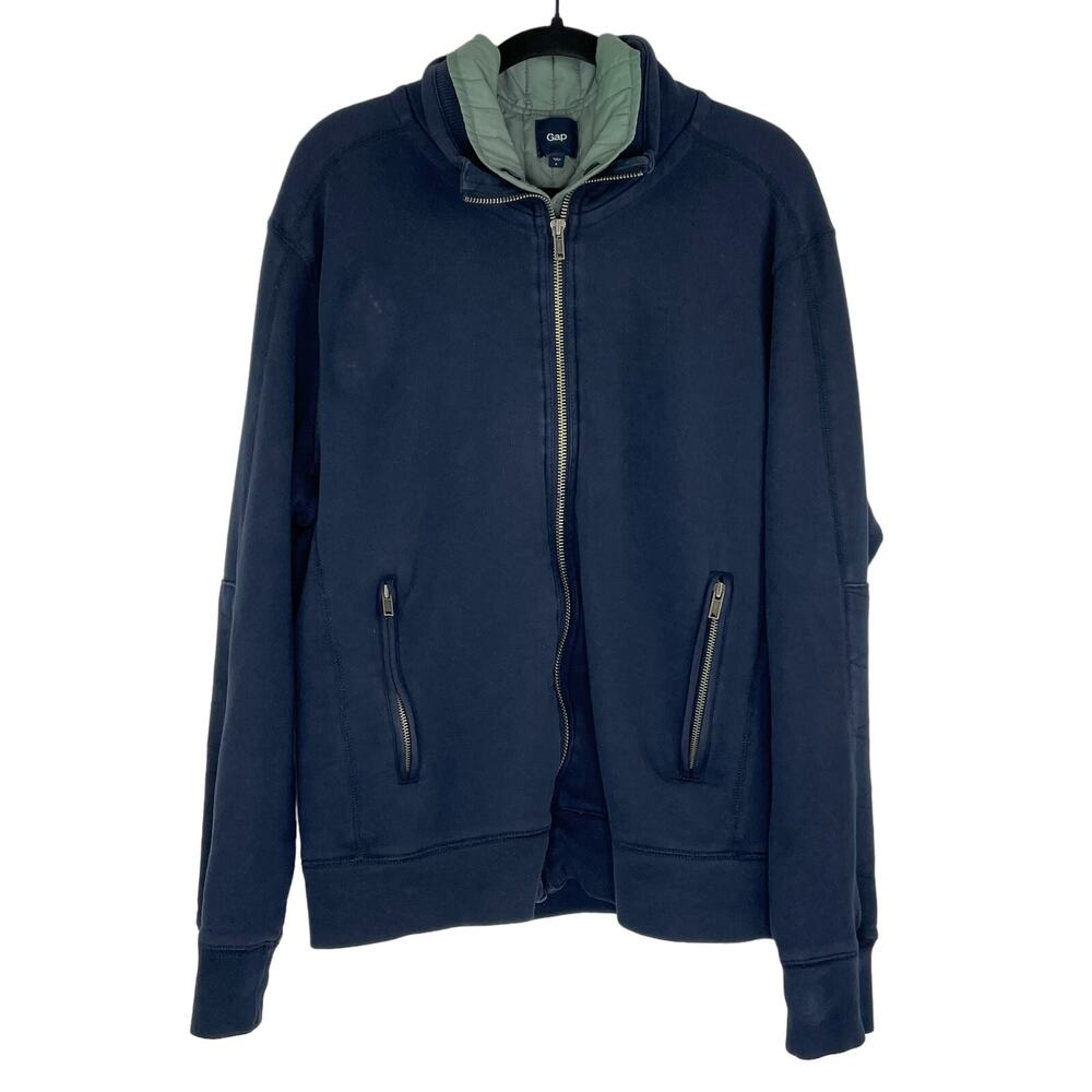 GAP full zip sweatshirt with attached vest liner Men's Large